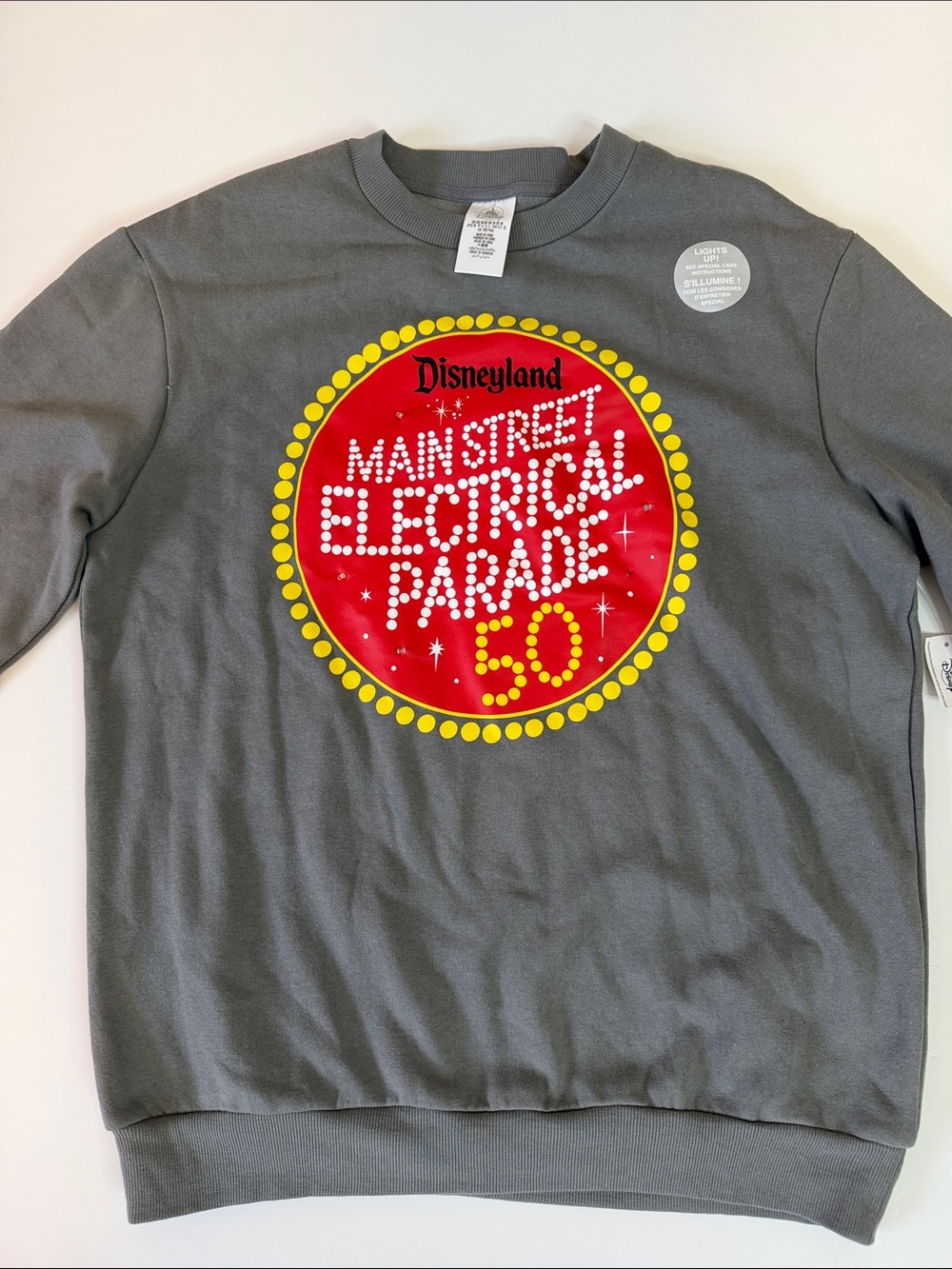 Disneyland Electric Parade light up sweatshirt